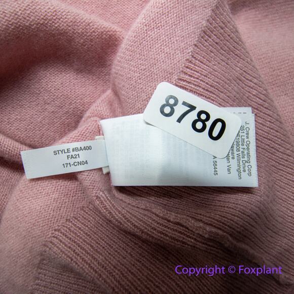 New! J. Crew *flawed* Cashmere classic-fit crewneck sweater, size L - Picture 13 of 13